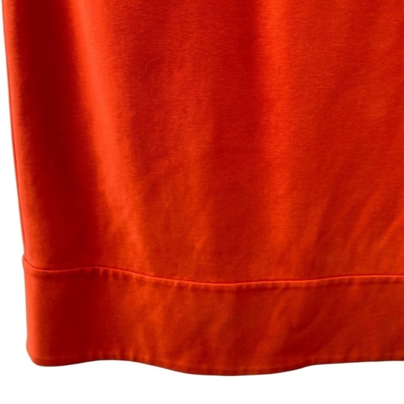 Orange Cap Sleeve Dress DIANE von FURSTENBERG Bright Orange Shift DresSize 8. - Picture 5 of 9